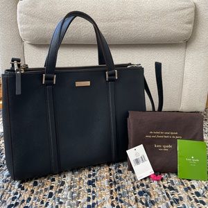 Kate Spade Newbury Lane Loden Large Leather Bag